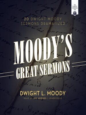 cover image of Moody's Great Sermons